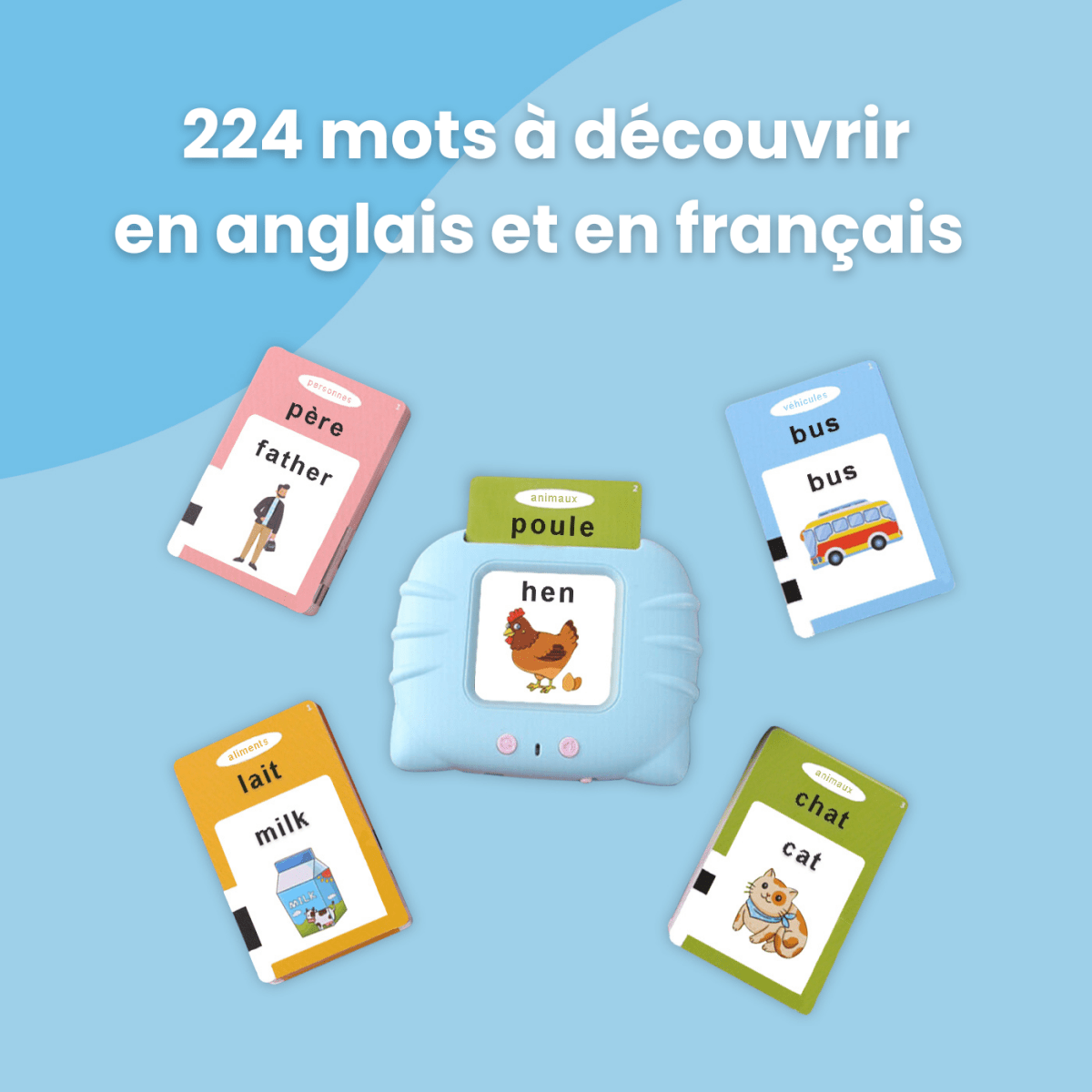 PetitMot™ | Édition Bilingue - Enfant Joyeux