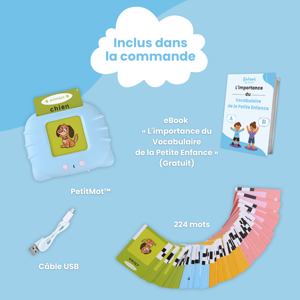 PetitMot™ | Édition Franco - Canadienne - Enfant Joyeux