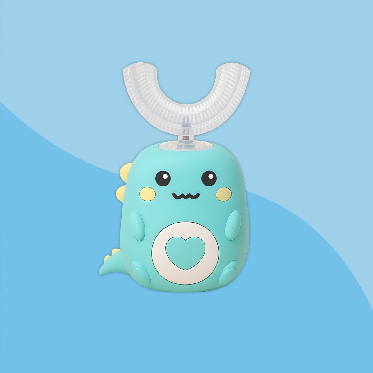 SuperDino™ | Brosse à Dents Électrique - Enfant Joyeux
