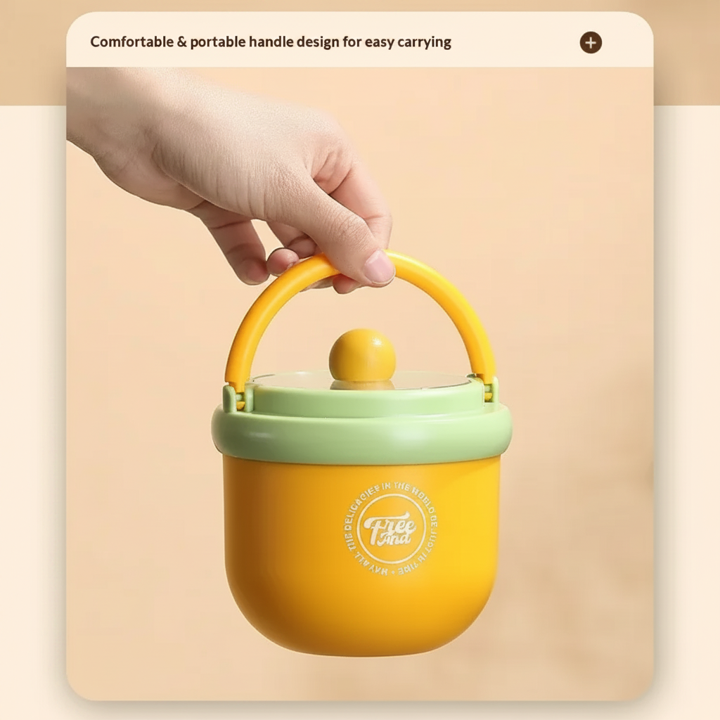 Bol-repas conçu pour transporter des repas chauds ou froids