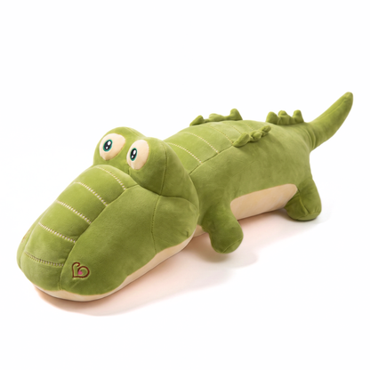 Soft Cuddly Lying Crocodile Plushie