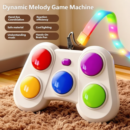 Dispositif lumineux à boutons pour enfants et familles