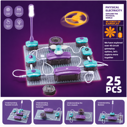 Trousse Électronique STEM À Circuits Encliquetables