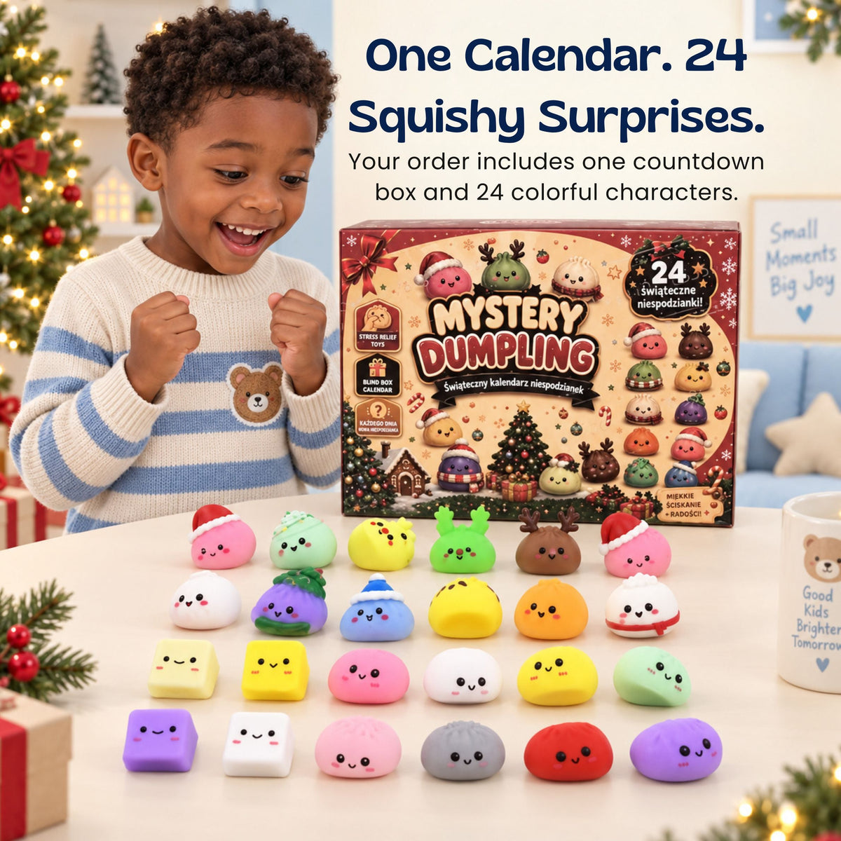 Calendrier de l’Avent thématique présenté pour les fêtes de Noël
