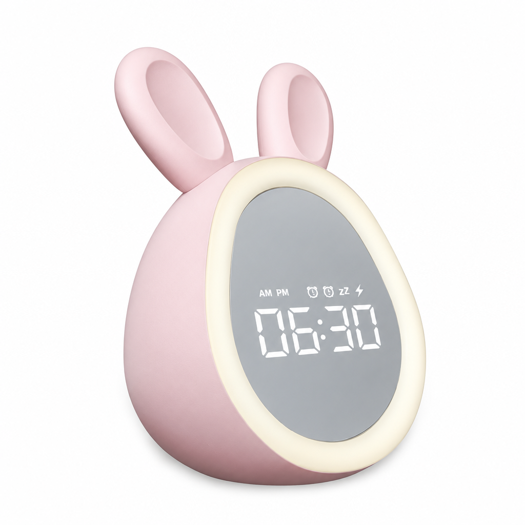 Réveil Numérique Pour Enfants Avec Veilleuse Lapin