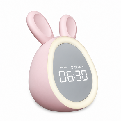 Réveil Numérique Pour Enfants Avec Veilleuse Lapin
