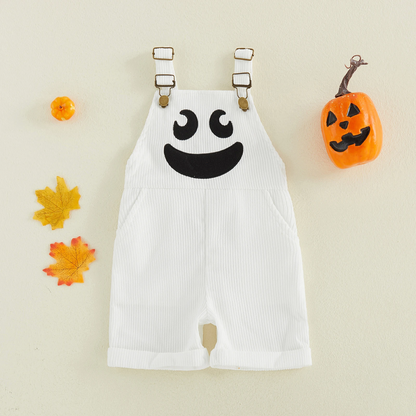 Bretelles réglables de la salopette d’Halloween pour bébé