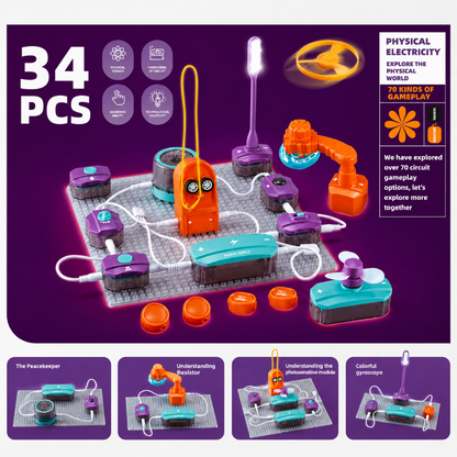 Trousse Électronique STEM À Circuits Encliquetables
