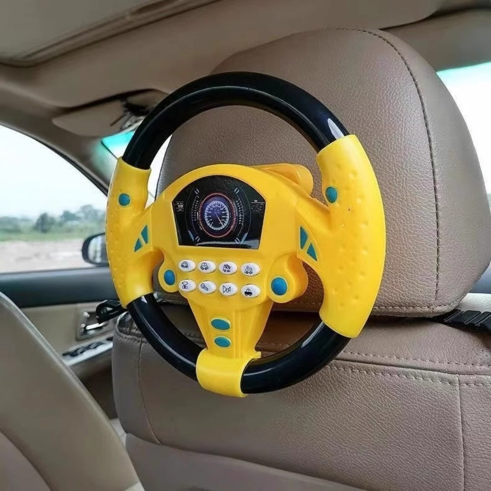 Boutons du volant interactif conçus pour les petites mains
