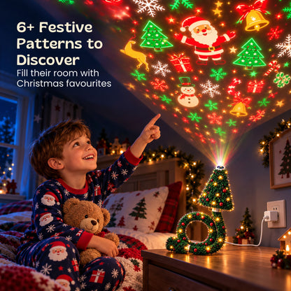 Projecteur lumineux adapté à la décoration intérieure de Noël