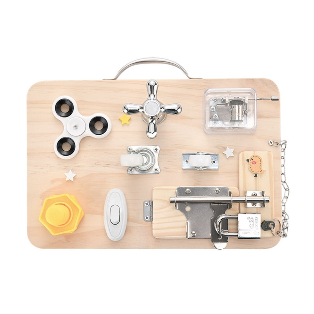 Montessori Lock Board for Kids