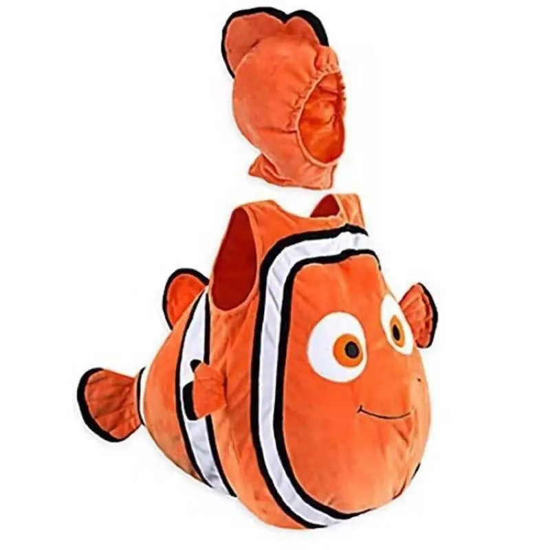Costume une-pièce de poisson pour enfant prêt pour une fête costumée