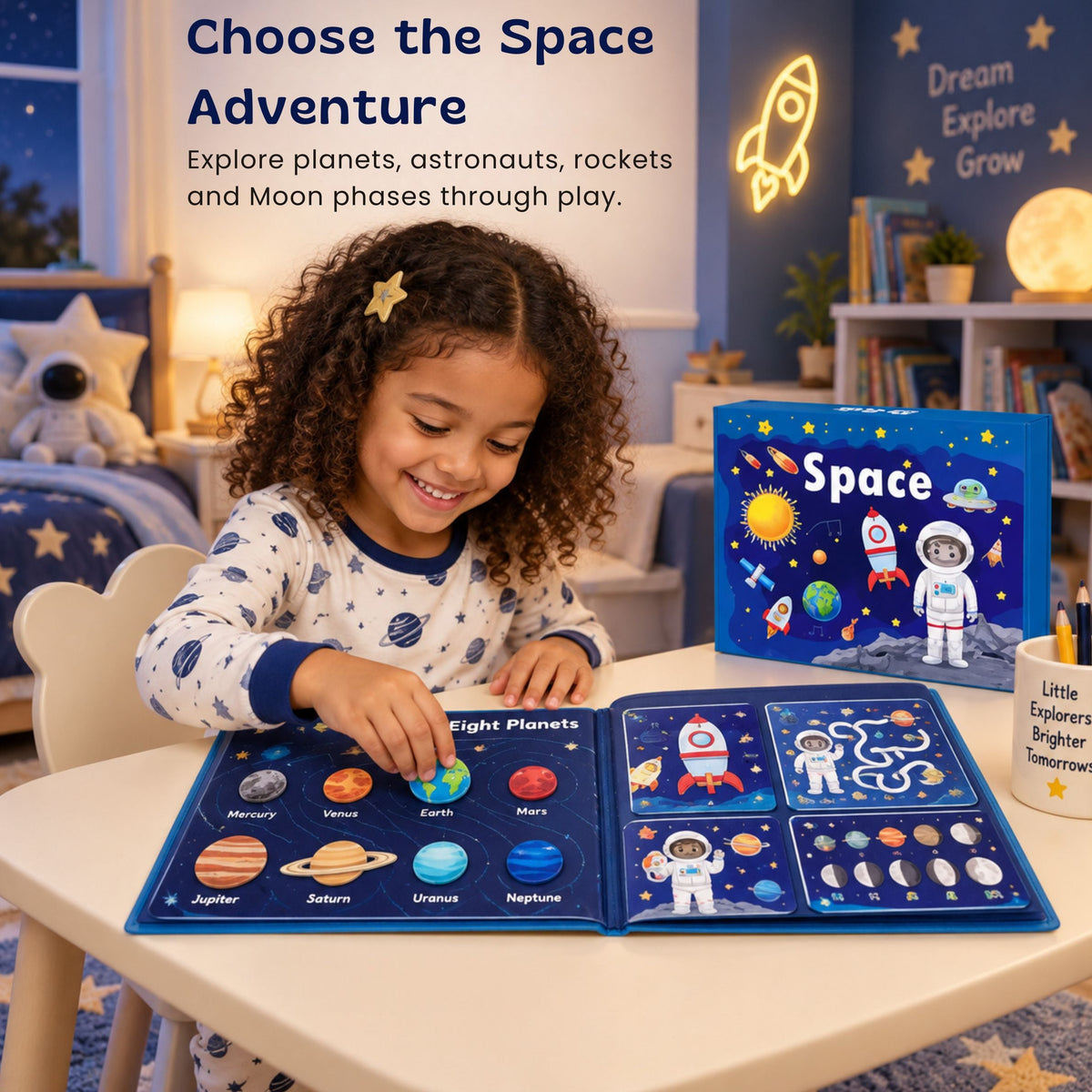 Pages éducatives sur le corps humain et la découverte de l’espace
