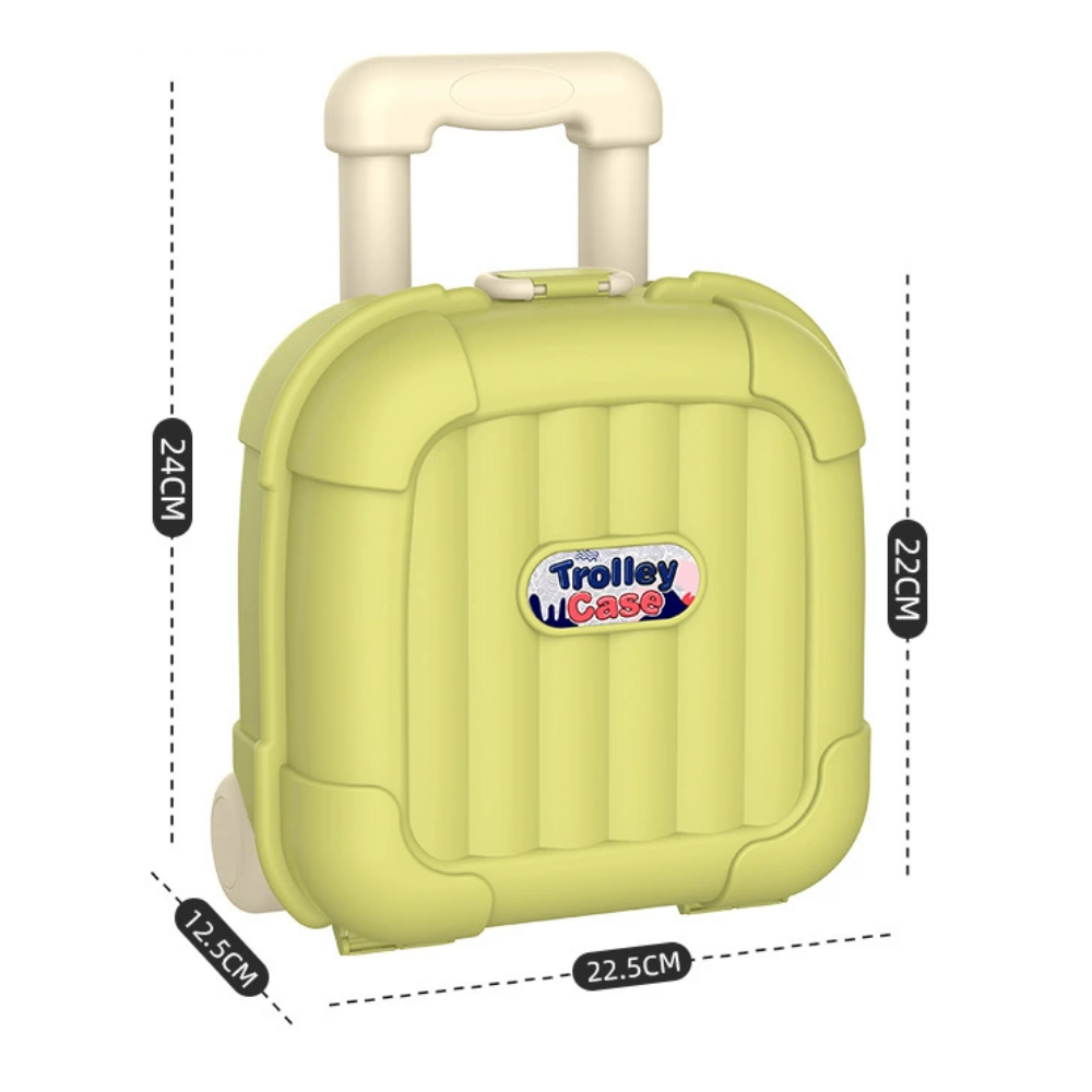 Valise De Rangement À Roulettes Pour Enfants