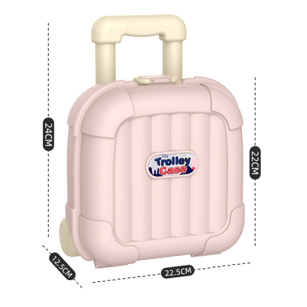 Valise De Rangement À Roulettes Pour Enfants