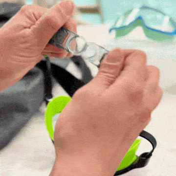 Lunettes de Natation à Clip