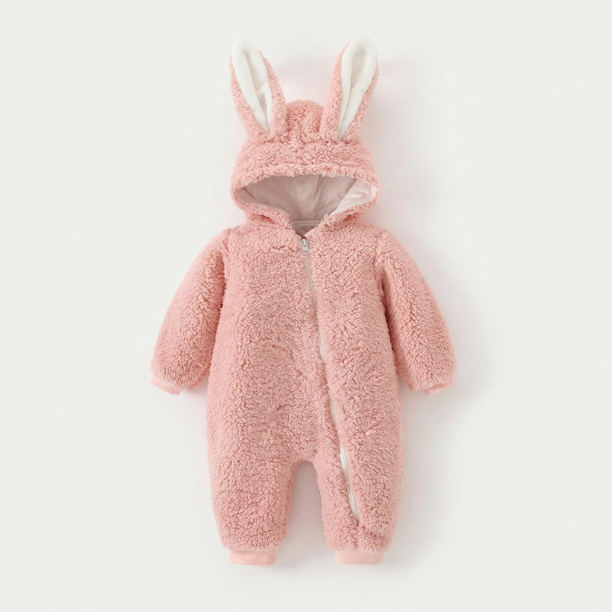 Tenue pour bébé en cachemire ornée d’un motif lapin
