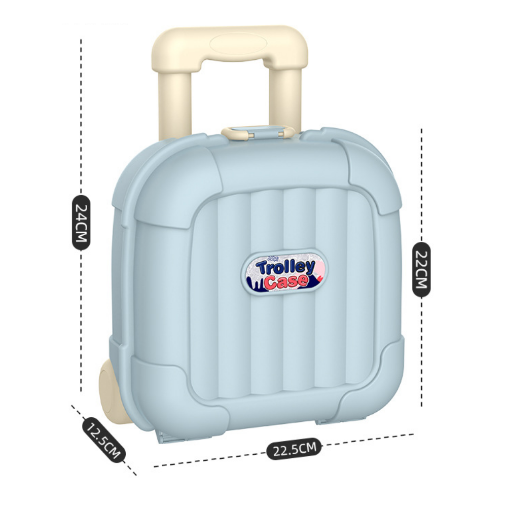 Valise De Rangement À Roulettes Pour Enfants