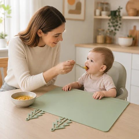 Set De Table En Silicone Pour Enfants