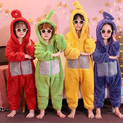 Costume de déguisement pour enfant présenté de face, idéal pour le jeu de rôle.