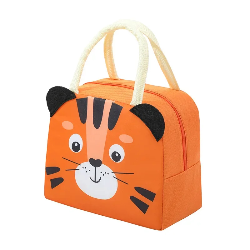 Sac-repas isotherme ouvert montrant son compartiment principal