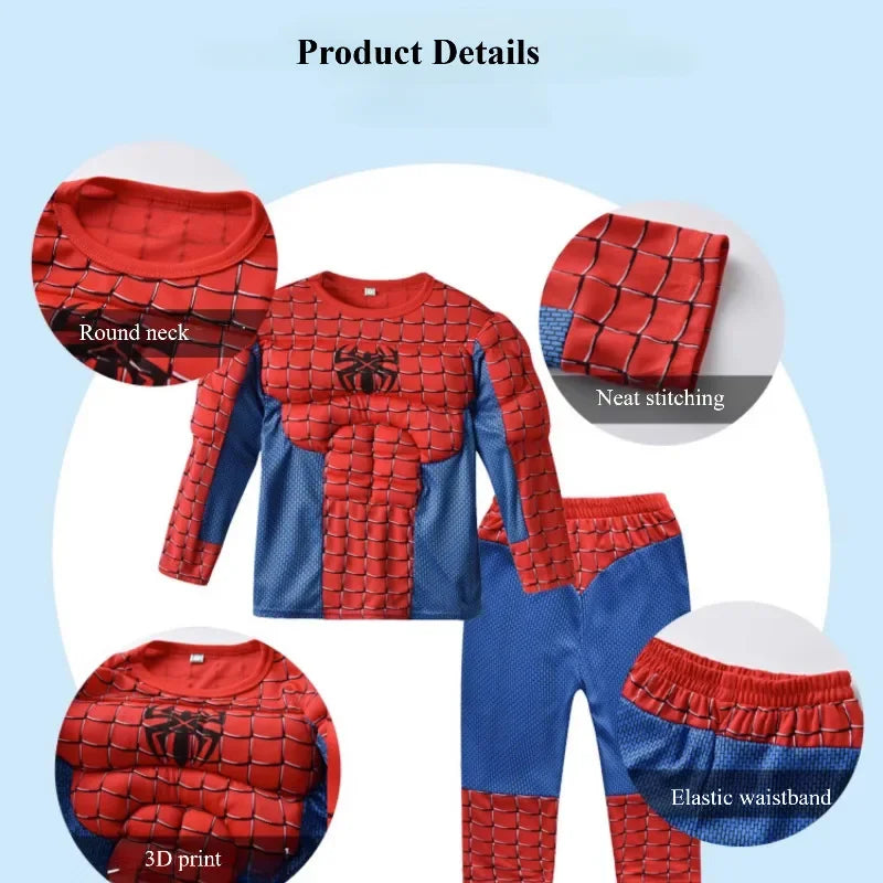 Enfant portant un costume de superhéros pour jouer et s’amuser
