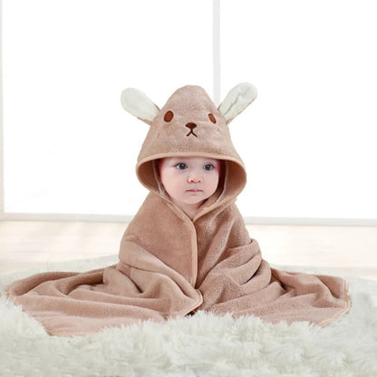 Serviette de Bain pour Enfants à Motifs d’Animaux