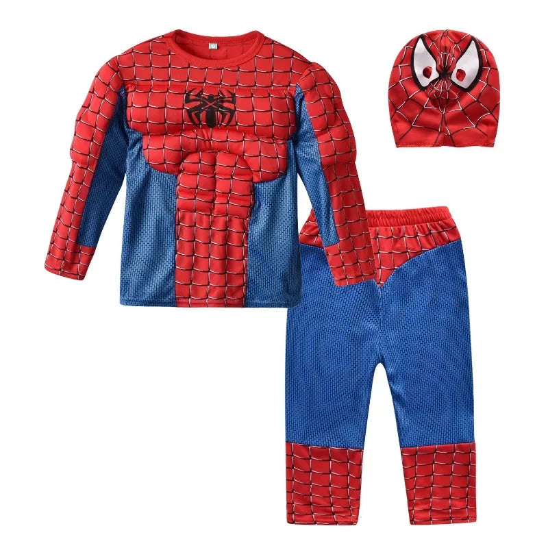 Costume de jeu de rôle pour enfant avec haut de héros et accessoires