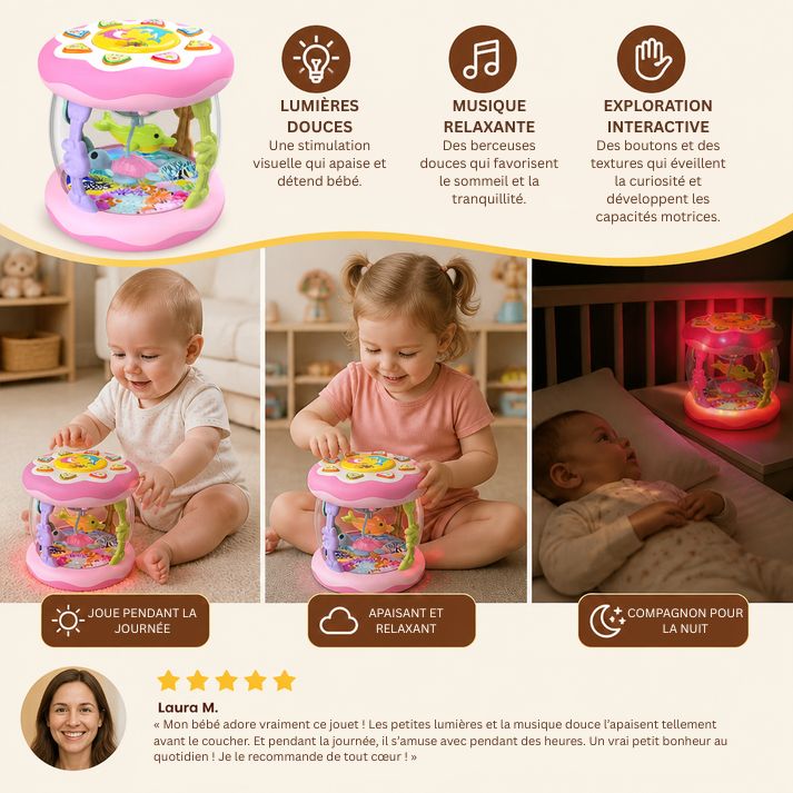 Jouet Musical Interactif Montessori Avec Lumières