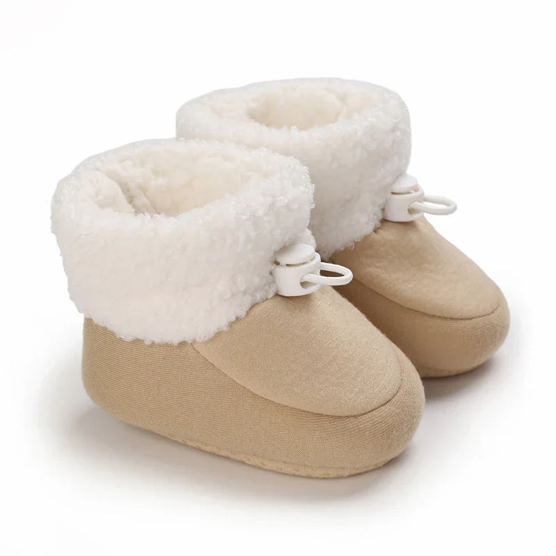Bottes pour bébé avec bordures moelleuses