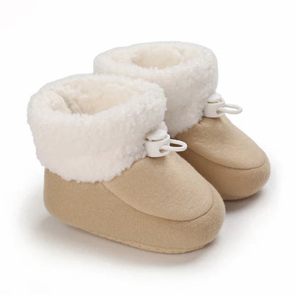 Bottes pour bébé avec bordures moelleuses