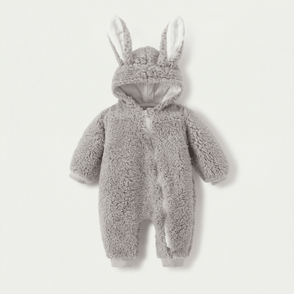 Barboteuse Bébé En Cachemire Motif Lapin - Enfant Joyeux