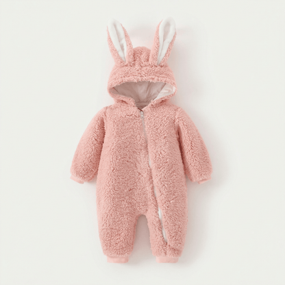 Barboteuse Bébé En Cachemire Motif Lapin - Enfant Joyeux
