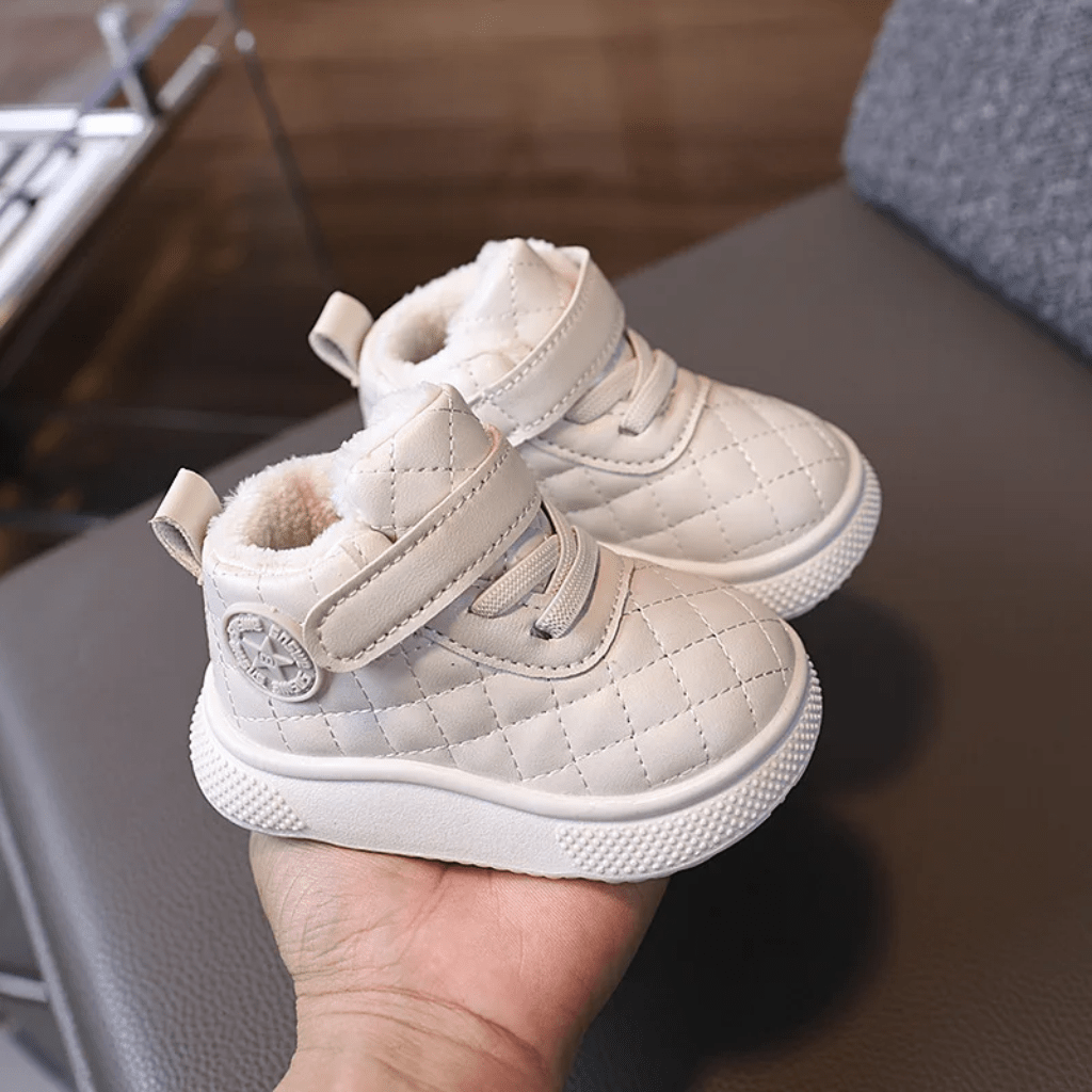 Bottes D’Hiver Pour Enfants Doublées En Peluche - Enfant Joyeux