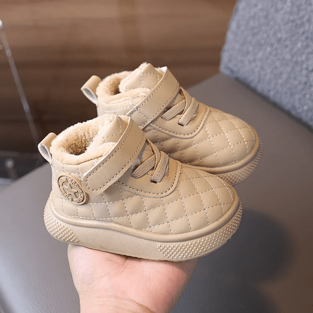 Bottes D’Hiver Pour Enfants Doublées En Peluche - Enfant Joyeux
