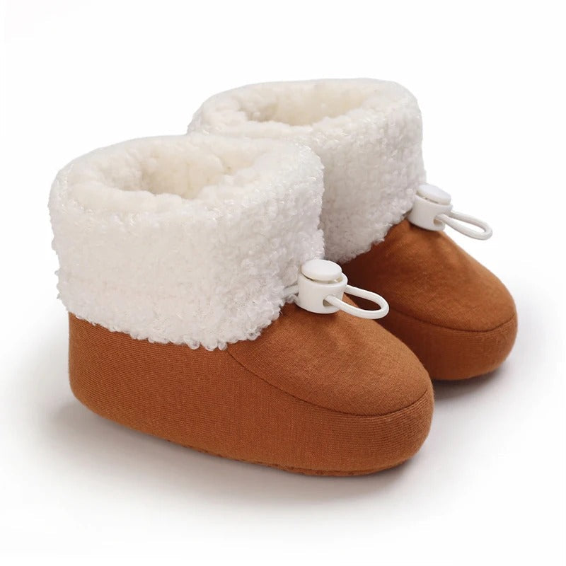 Bottes d’hiver confortables pour nouveau-né et tout-petit