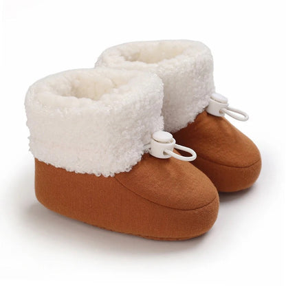Bottes d’hiver confortables pour nouveau-né et tout-petit