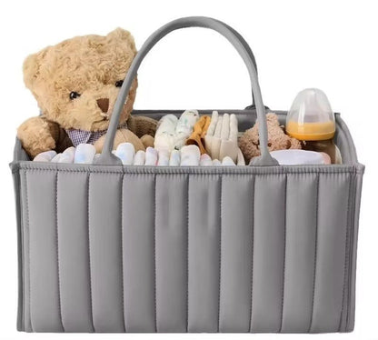 Panier à Couches en Coton avec Séparateur Amovible