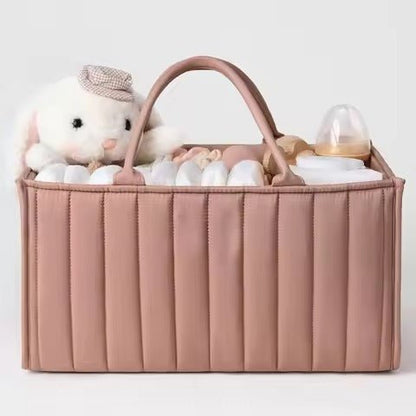 Panier avec compartiments pour les articles de bébé