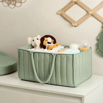 Panier à Couches en Coton avec Séparateur Amovible