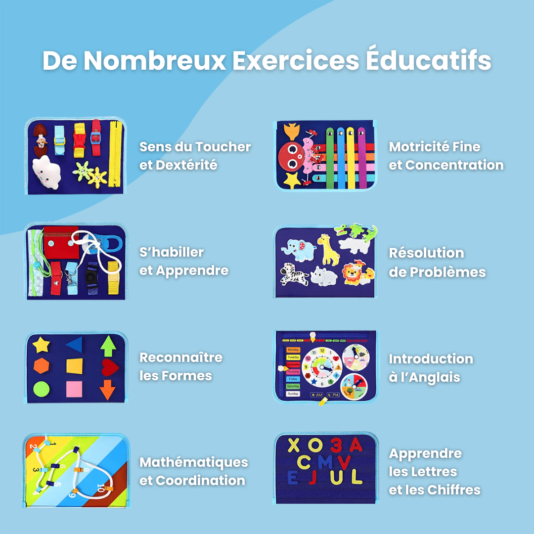 Cahier d’activités Montessori - Enfant Joyeux