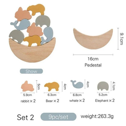 Casse-Tête En Bois Animaux De La Forêt Montessori - Enfant Joyeux