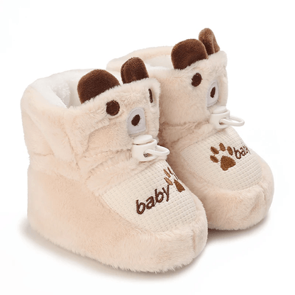Chaussures D’hiver Pour Bébé En Peluche - Enfant Joyeux