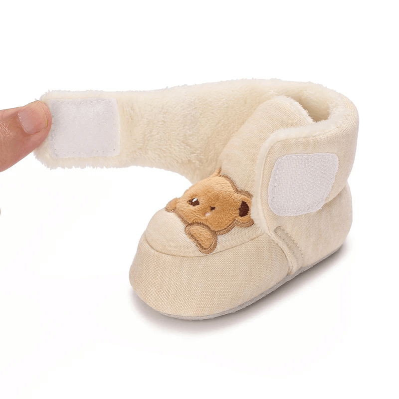 Chaussures D’hiver Pour Bébé En Peluche - Enfant Joyeux