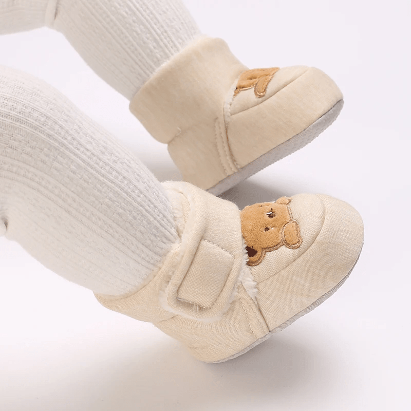 Chaussures D’hiver Pour Bébé En Peluche - Enfant Joyeux