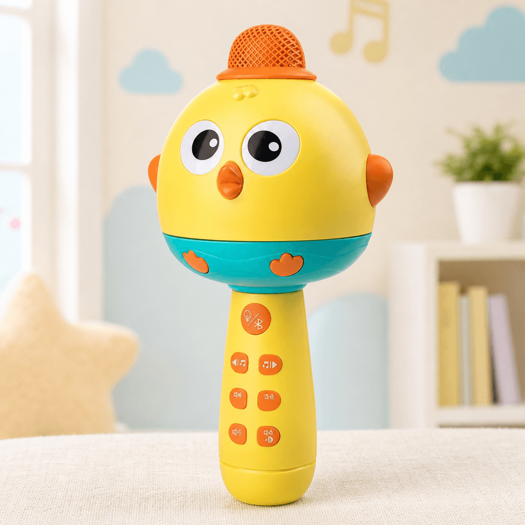 Microphone karaoké sans fil conçu pour les enfants