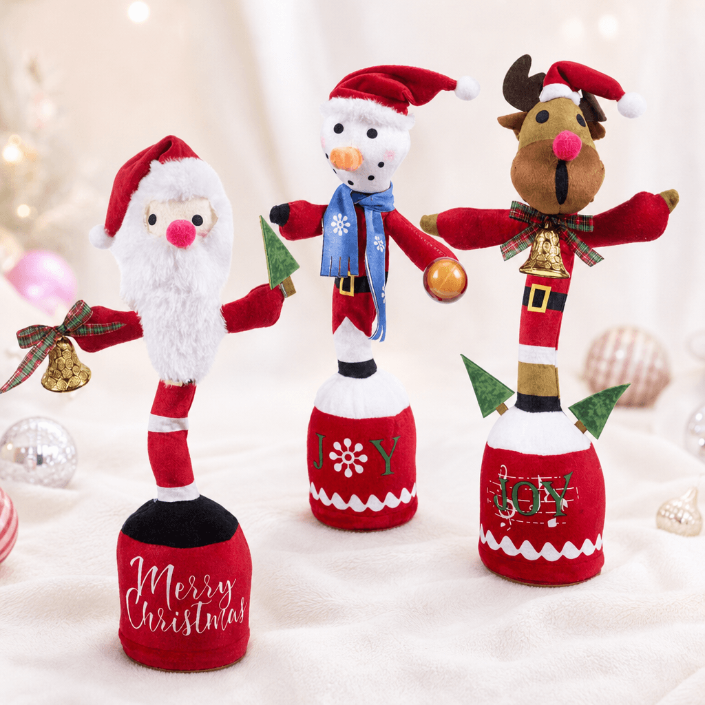 Peluche renne dansante et musicale pour enfants