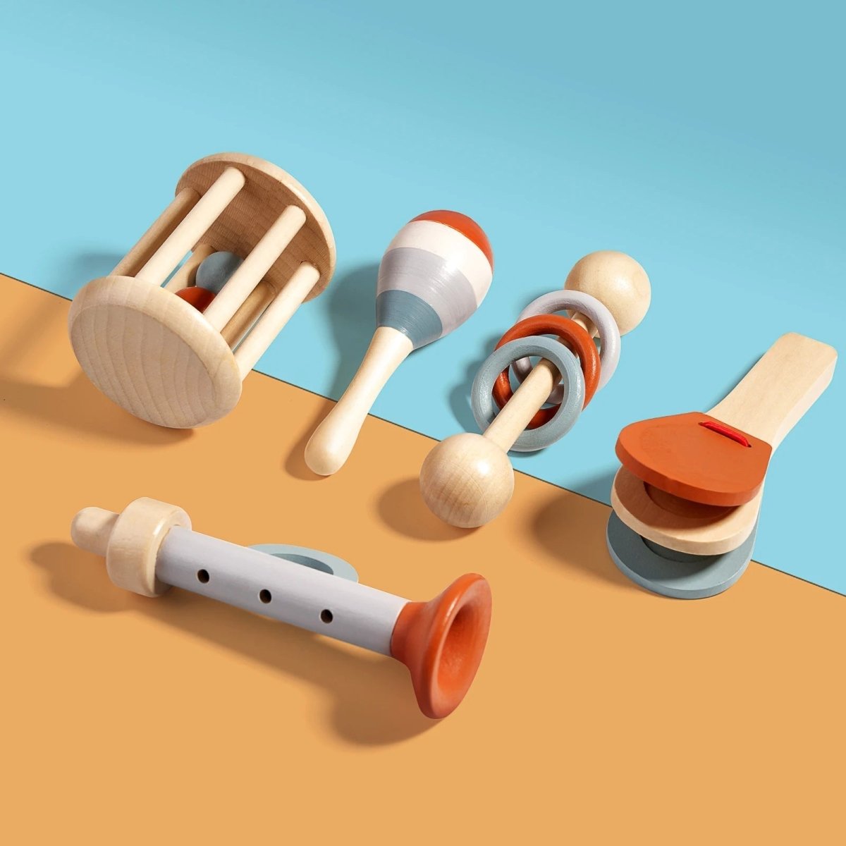 Clochette Musicale Montessori Souple Pour Bébé - Enfant Joyeux