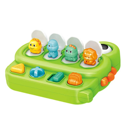 Montessori Button Dinosaur Toy for Ages 3+