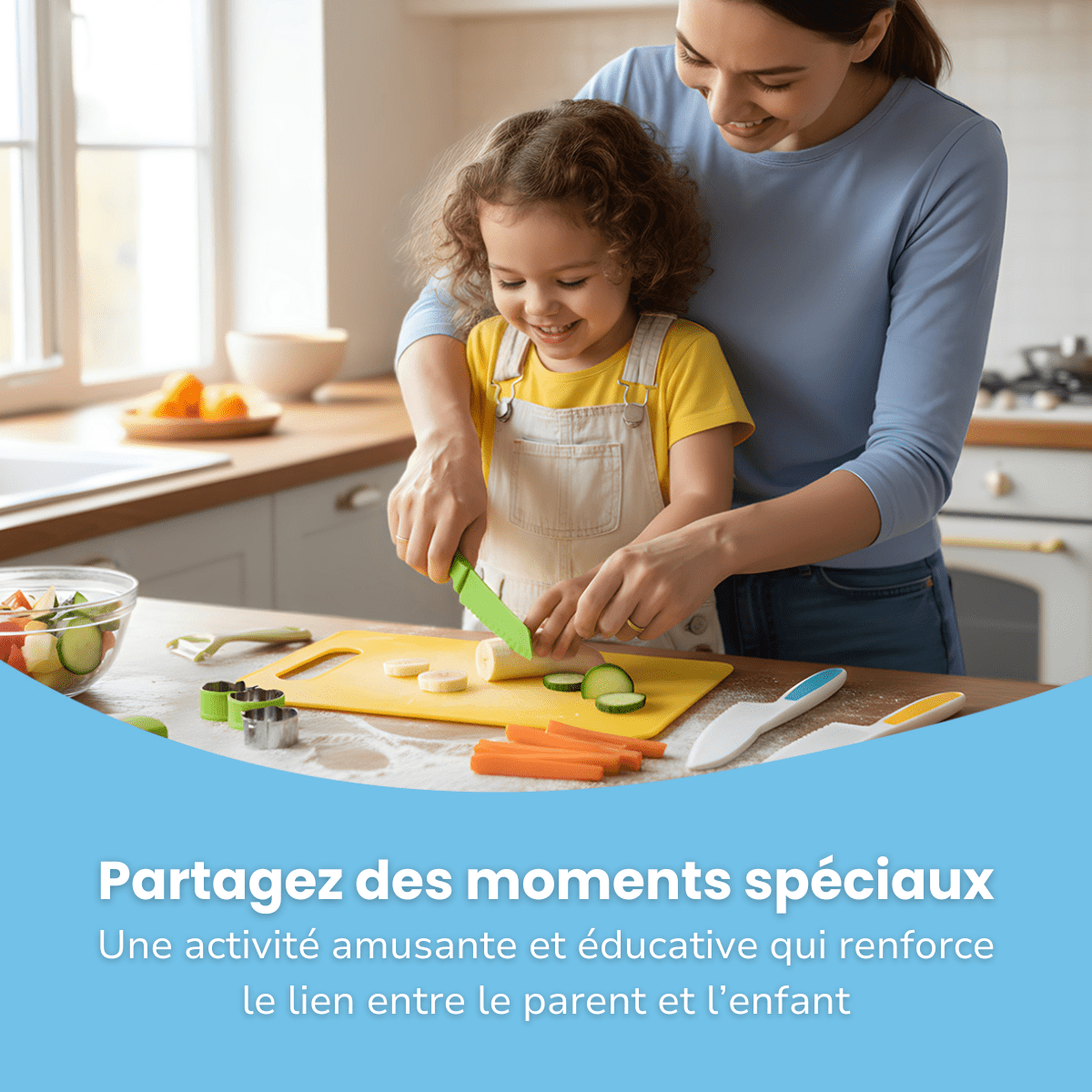 Ensemble de Cuisine Montessori 13 pièces - Enfant Joyeux